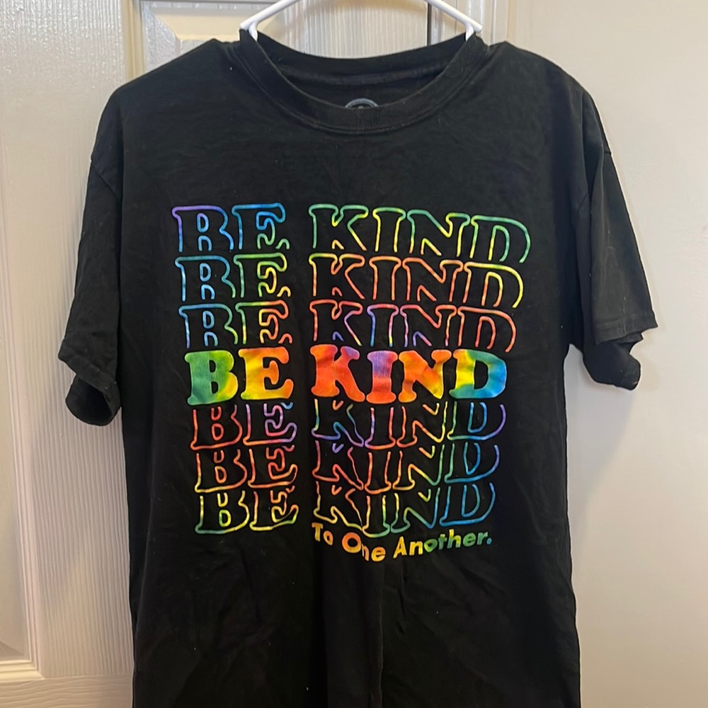 Multi color T-shirt, short sleeve